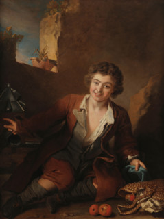 Magic Lantern, 1731. Creator: Delyen, Jacques-François (1684-1761).