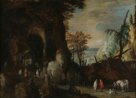 The Mass of Saint Gilles, First third of 17th century. Creator: Momper, Joos de, the Younger (1564-1635).