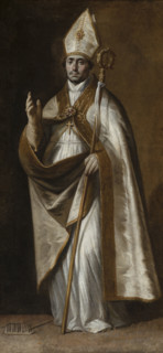 Saint Blaise, 1640-1645. Creator: Castillo y Saavedra, Antonio del (1616-1668).