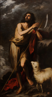 Saint John the Baptist in the Desert, 1665-1666. Creator: Murillo, Bartolomé Estebàn (1617-1682).