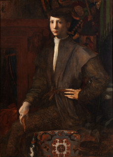 Portrait of a Youth, c1527. Creator: Rosso Fiorentino (1495-1540).