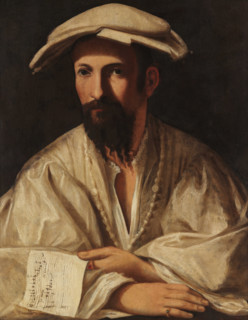 Portrait of a Musician, c1518-1520. Creator: Rondani, Giovanni Maria Francesco (1490-1550).