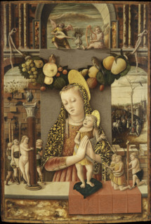 Madonna of the Passion, 1455-1460. Creator: Crivelli, Carlo (c. 1435-c. 1495).