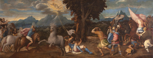 The Conversion of Saint Paul, 1550-1555. Creator: Licinio, Giulio (1527-1591).