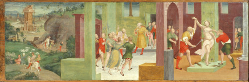The Legend of Saint Barbara, Between 1524 and 1530. Creator: Giolfino, Niccolò (Nicola) (1476-1555).
