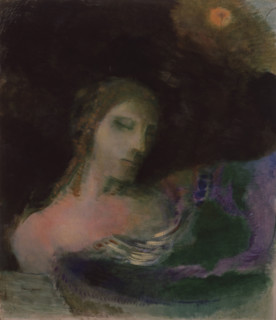 Ophelia, c.1901-1902. Creator: Redon, Odilon (1840-1916).