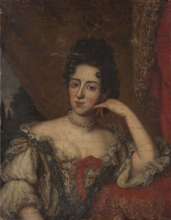 Portrait of Theresa Kunegunda Sobieska (1676-1730), Electress of Bavaria, c1695. Creator: Siemiginowski-Eleuter, Jerzy (1660-1711).