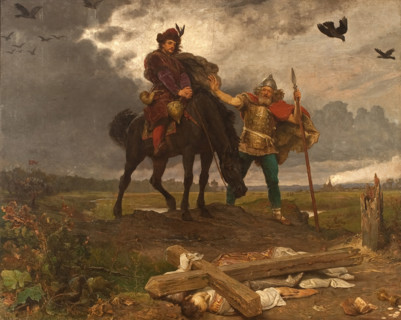 King Casimir I the Restorer Returning to Poland, 1893. Creator: Gerson, Wojciech (1831-1901).