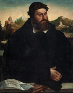 Portrait of Georgius Logus (1495-1553), c1546. Creator: Anonymous.