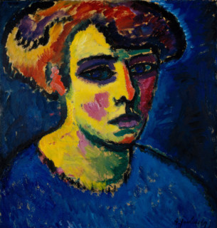 Head of a Woman, c1911. Creator: Javlensky, Alexei, von (1864-1941).