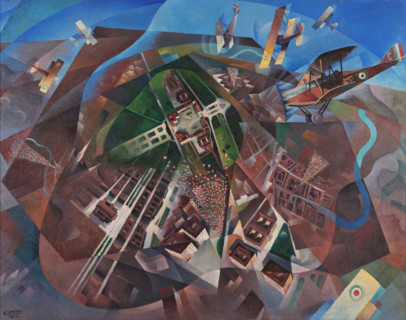Aeropittura, 1933. Creator: Ambrosi, Alfredo (1901-1945).