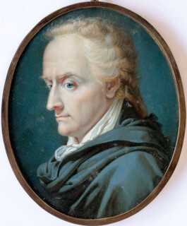 Portrait of the poet Vittorio Alfieri (1749-1803), c1800. Creator: Fabre, François-Xavier Pascal, Baron (1766-1837).