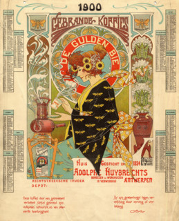 The coffee-roasting house and store "L'Abeille d'Or", c1900. Creator: Crespin, Adolphe (1859-1944).