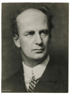 Portrait of Wilhelm Furtwängler (1886-1954), c1924. Creator: Fayer, Georg (1892-1950).