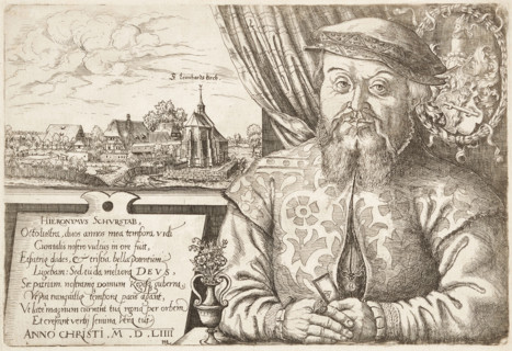 Portrait of Hieronymus Schürstab, Mayor of Nuremberg, 1554. Creator: Lautensack, Hans Sebald (1524-1563).