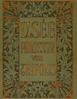 Cover of "Ilsée, Princesse de Tripoli" by Robert de Flers, c1900. Creator: Mucha, Alfons Marie (1860-1939).