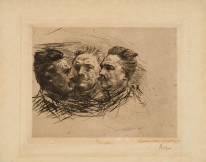Portrait of Henri Becque, 1885. Creator: Rodin, Auguste (1840-1917).