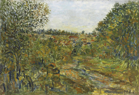 Paysage à Montmagny , c1906. Creator: Utrillo, Maurice (1883-1955).