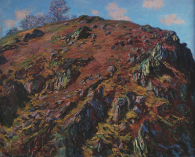 Le BlocPaysage de la Creuse, 1889. Creator: Monet, Claude (1840-1926).