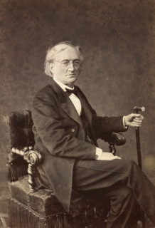 Portrait of the poet Fyodor Ivanovich Tyutchev (1803-1873), 1867. Creator: Levitsky, Sergei Lvovich (1819-1898).