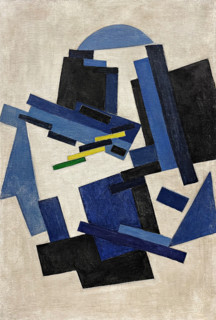 Non-Objective Composition, c1916. Creator: Rozanova, Olga Vladimirovna (1886-1918).