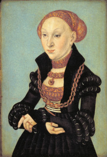 Portrait of Princess Sibylle of Cleves (1512-1554), 1533. Creator: Cranach, Lucas, the Elder (1472-1553).