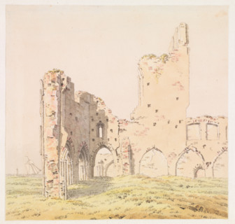 Monastery ruin Eldena near Greifswald , 1814. Creator: Friedrich, Caspar David (1774-1840).