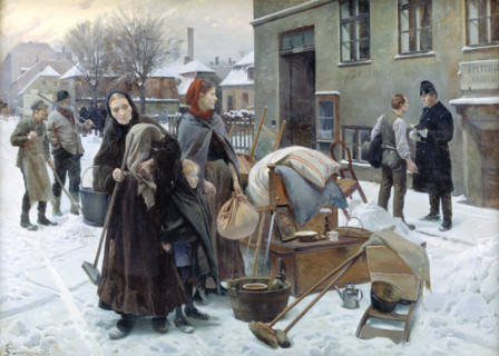 Evicted Tenants, 1888-1895. Creator: Henningsen, Erik (1855-1930).