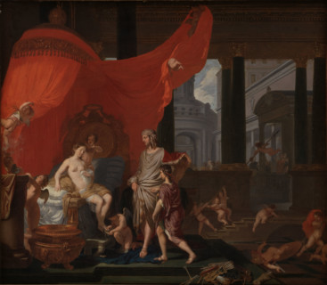 The Marriage of Alexander the Great and Roxana of Bactria, 1664. Creator: Lairesse, Gérard, de (1640-1711).
