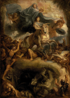 Apotheosis of Louis XIV, 17th century. Creator: Le Brun, Charles (1619-1690).