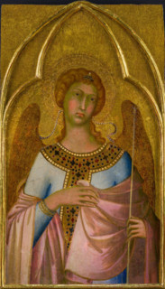 Angel, c1315. Creator: Martini, Simone, di (1280/85-1344).