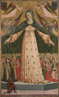 Madonna della Misericordia (Madonna of Mercy), 1448. Creator: Giovanni da Gaeta (active ca. 1448-1472).