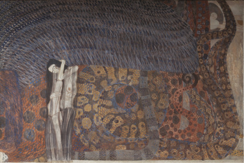 The Beethoven Frieze: "The Hostile Powers", Panel 6, 1901. Creator: Klimt, Gustav (1862-1918).