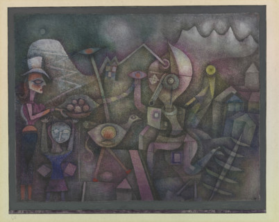 Carnival in the Mountains, 1924. Creator: Klee, Paul (1879-1940).