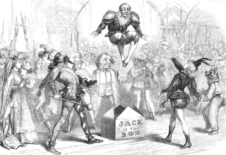 The Christmas Pantomimes: scene from "Jack in the Box" at Drury-Lane Theatre, 1874. Creator: Unknown.