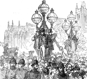 The End of the Tichborne Trial: waiting for the verdict, 1874. Creator: Unknown.