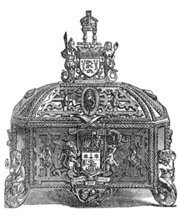 Casket of Address Presented by the Fishmongers Company to Sir Moses Montefiore, 1874. Creator: Unknown.
