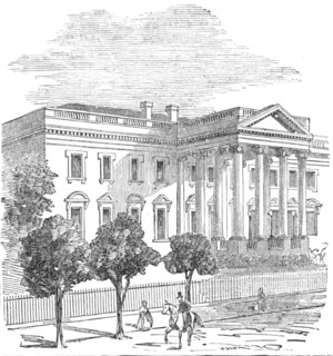 The White House, Washington, where the wounded President lies, 1881. Creator: Unknown.