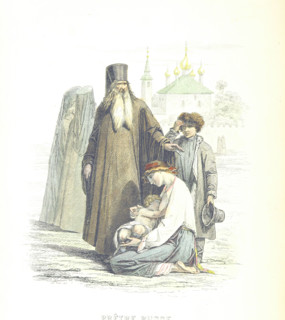 Russian priest, 1855. Creator: Boyer.