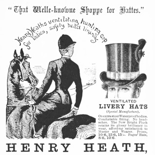 Henry Heath, "That Welle-knowne Shoppe for Hattes", 1884. Creator: Unknown.