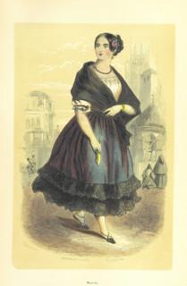 Manola, 1848.  Creators: Markaert, Clerman.