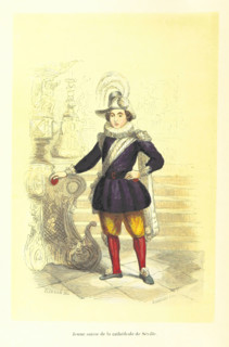 Young Swiss from the Cathedral of Seville, 1848.  Creator: Duverger.