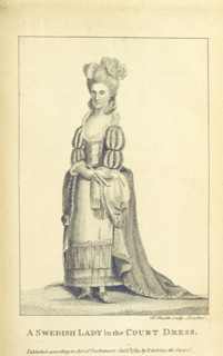 A Swedish Lady in the Court Dress, 1802.  Creator: Louis Charles Ruotte.