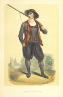 Maragato from the area of the Astorga, 1848.  Creator: Clerman.