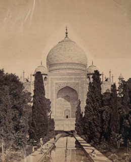 The Taj Mahal, Agra, India, c1858. Creator: Felice Beato.