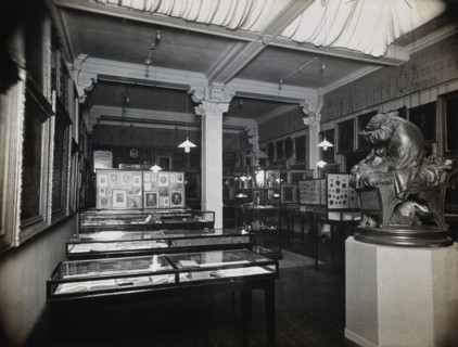 Wellcome Historical Medical Museum, Wigmore Street, London: the Jenner section of the Gallery... Creator: Unknown.