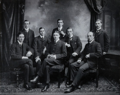 Charing Cross Hospital: a portrait of house physicians, 1904. Creator: Unknown.