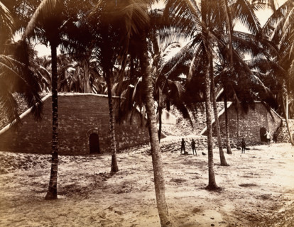 Singapore: a fort at Tanjong Katong, 1880. Creator: John Edmund Taylor.