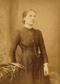 Unidentified woman, c1880s. Creator: Boning and Small.