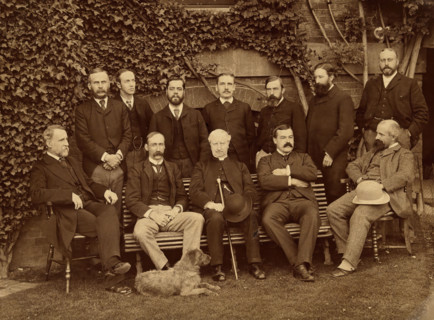 Staff of General Infirmary and Eye Institution, Gloucester, 1893. Creator: Unknown.
